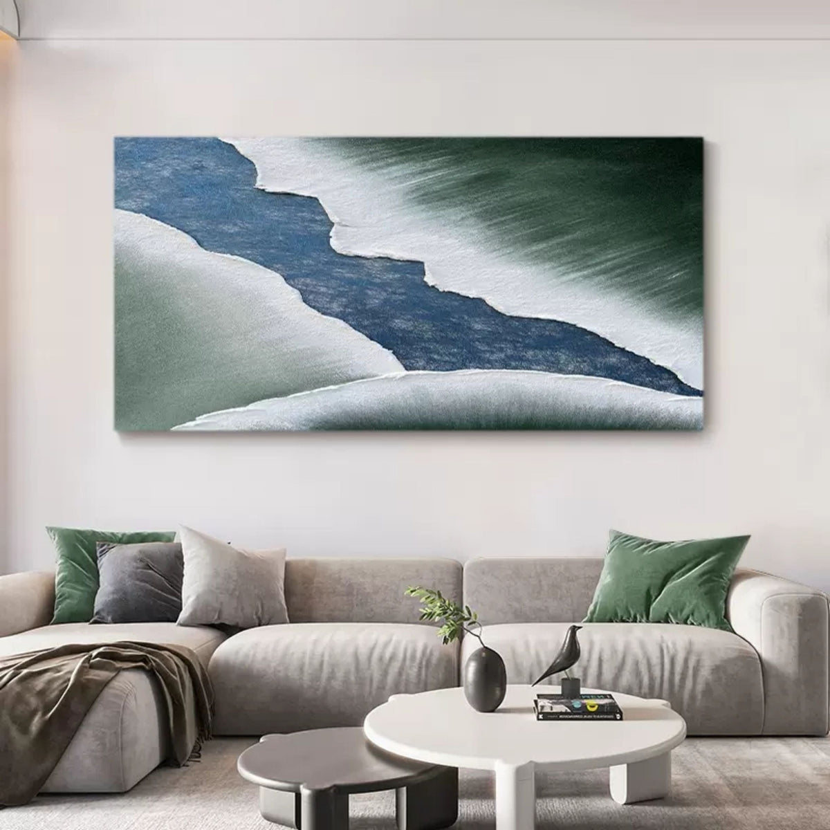 Wall Art Plaster Abstract Minimalist Modern