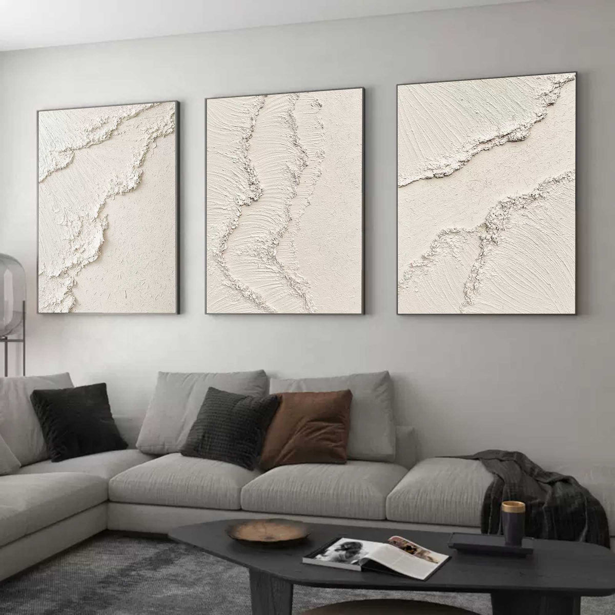 Wall Art Abstract Neutral Serene Minimalist