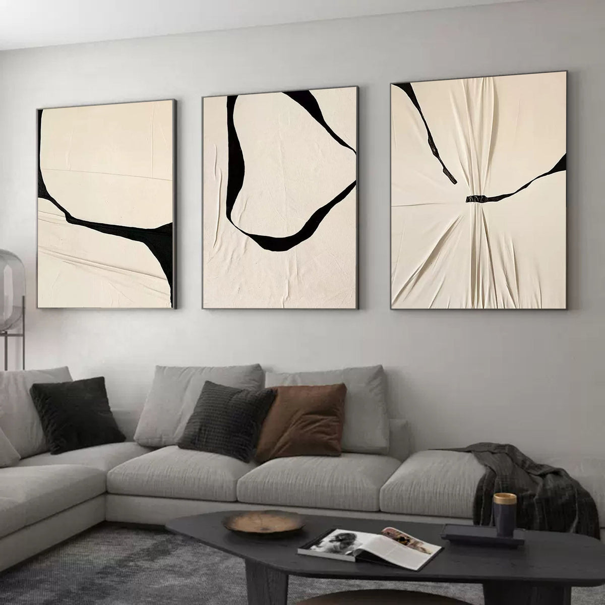 Wall Art Abstract Modern Elegant Wabi-Sabi