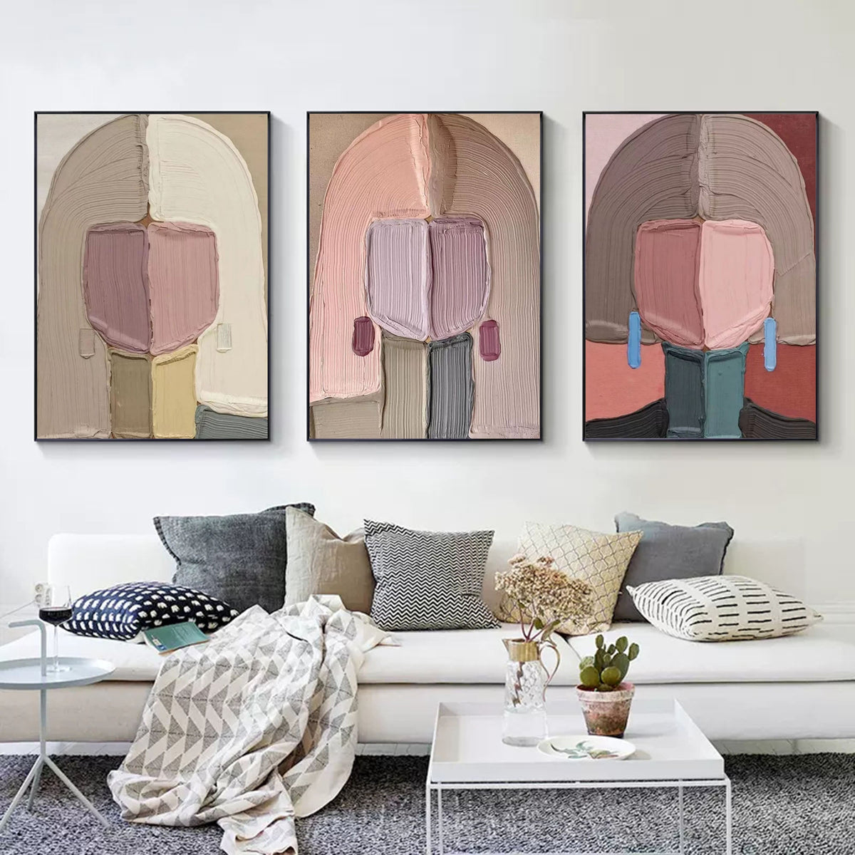 Wall Art Abstract Geometric Modern