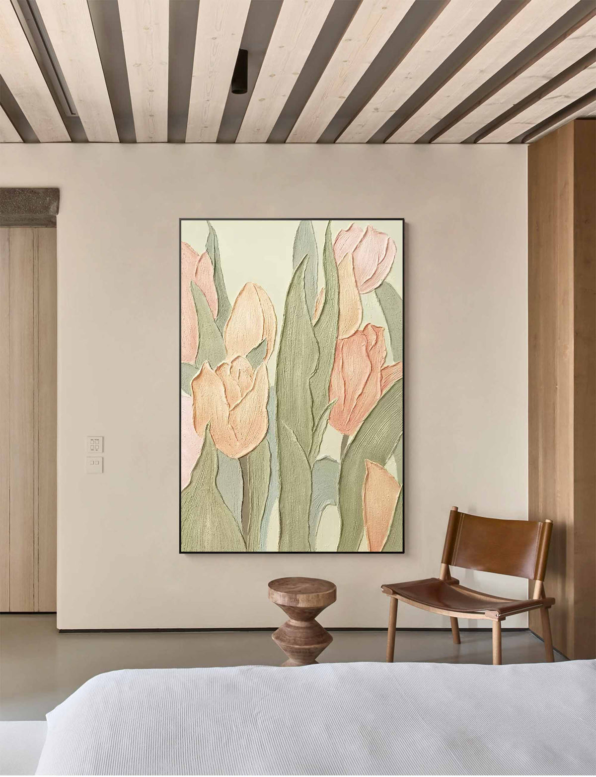 Wall Art Flower Understated Elegant Calm