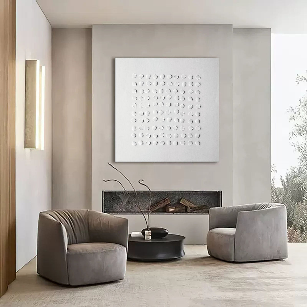 Wall Art Wabi-Sabi Neutral Minimalist Serene