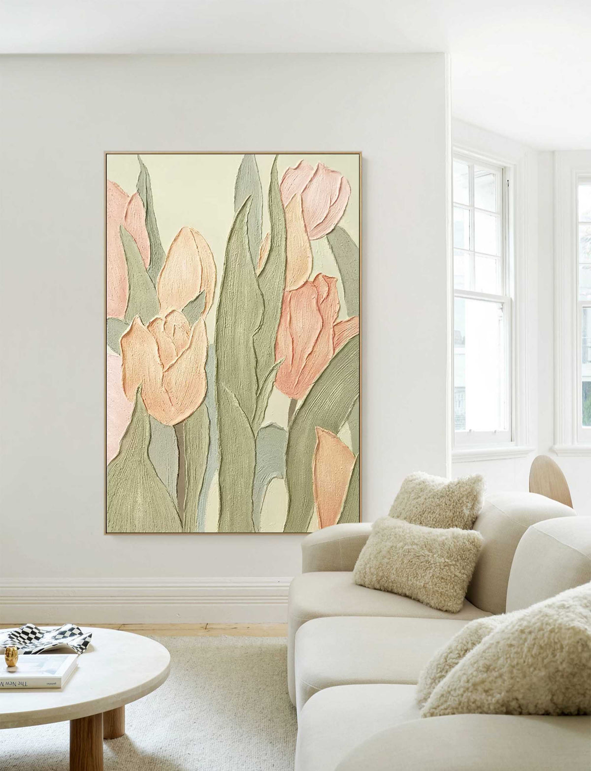 Wall Art Flower Understated Elegant Calm