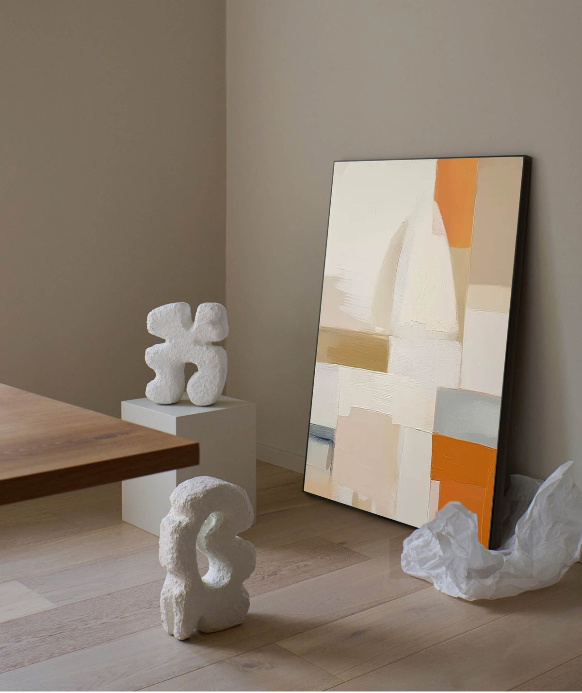 Wall Art Geometric Minimalist Nature Design