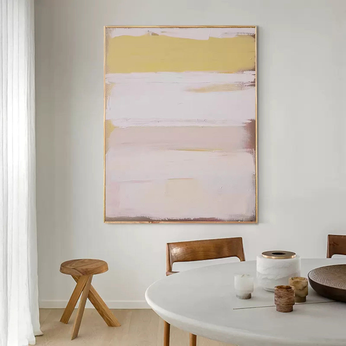 Wall ArtMinimalist Scandinavian Gentle Cream