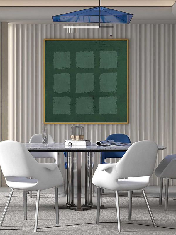 Wall Art Wabi-Sabi Wall Green Serene Calm