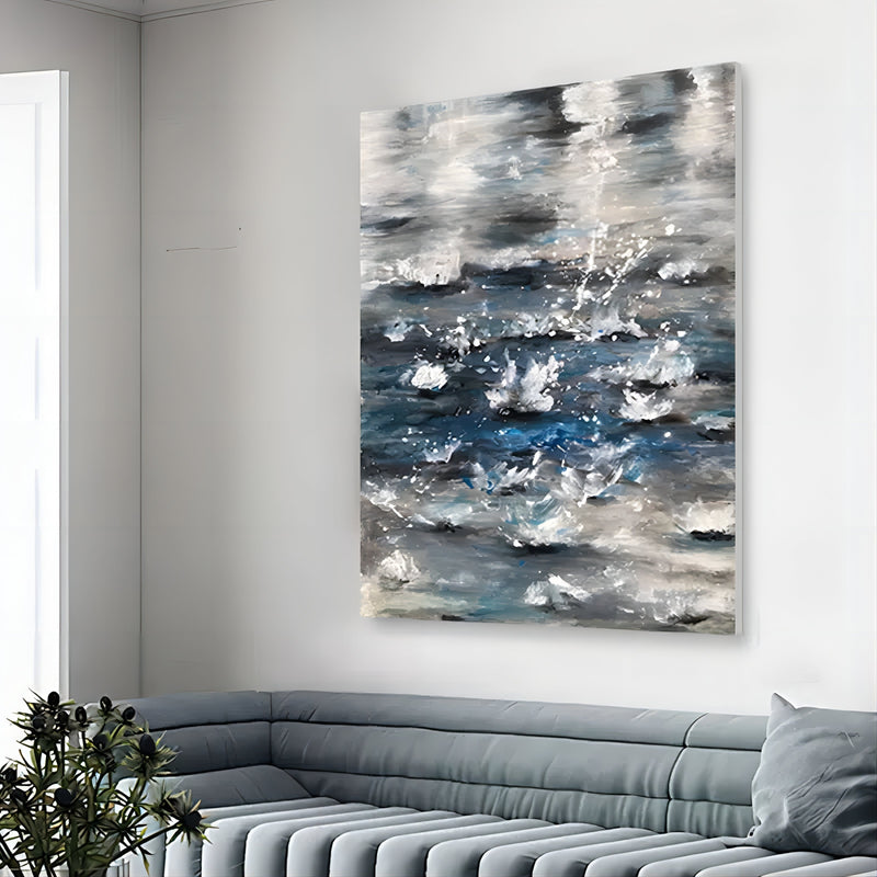 Wall Art Dynamic Water Splash Impressionist