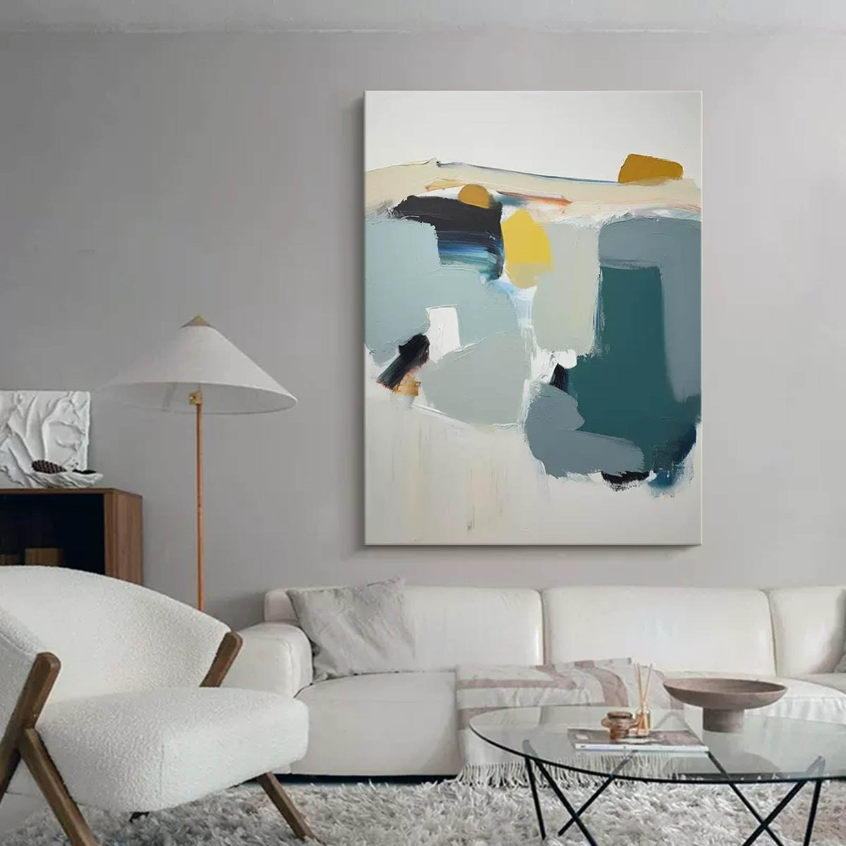 Wall Art Abstract Painterly Zen Nature