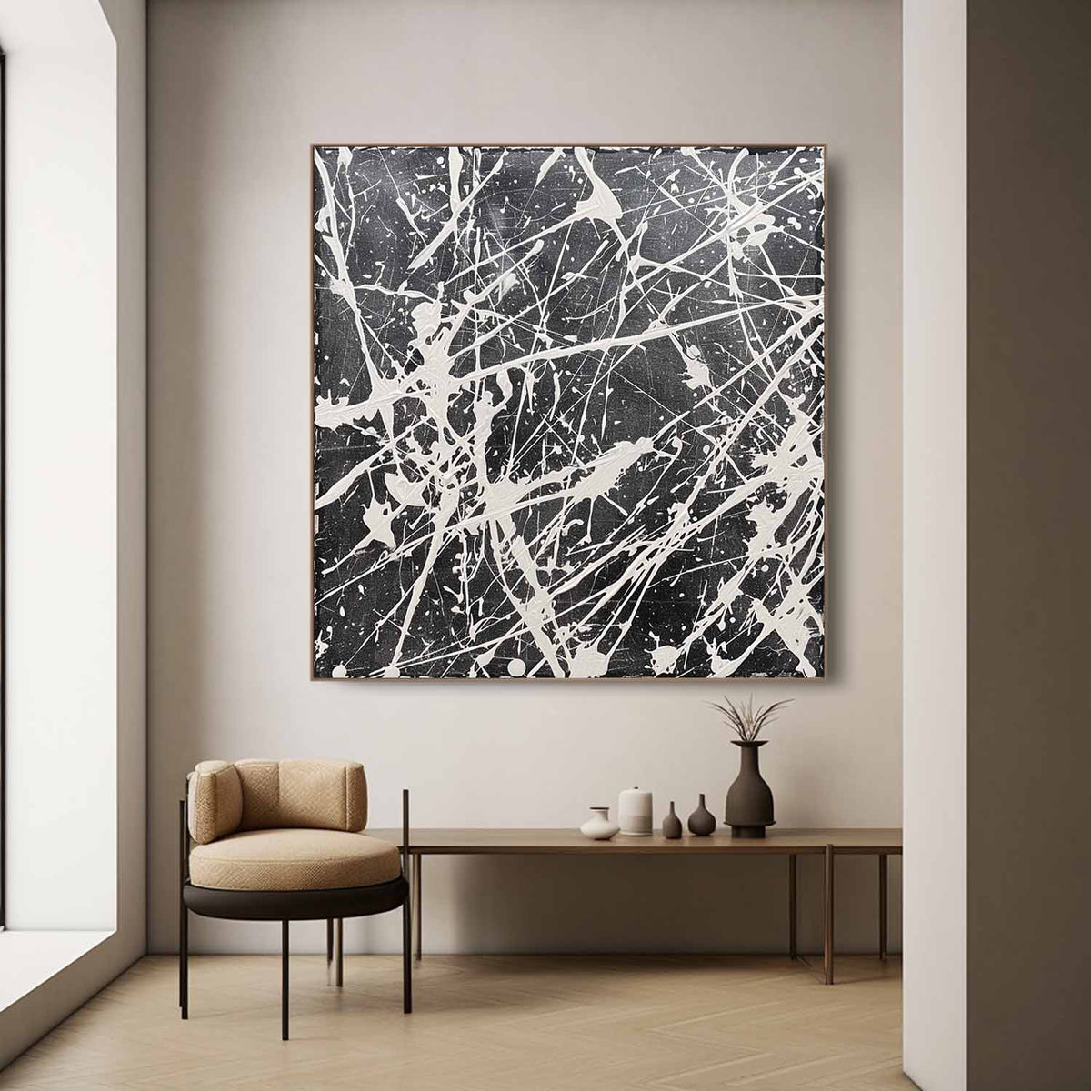 Wall Art Energetic Street Art Inspired Chaotic