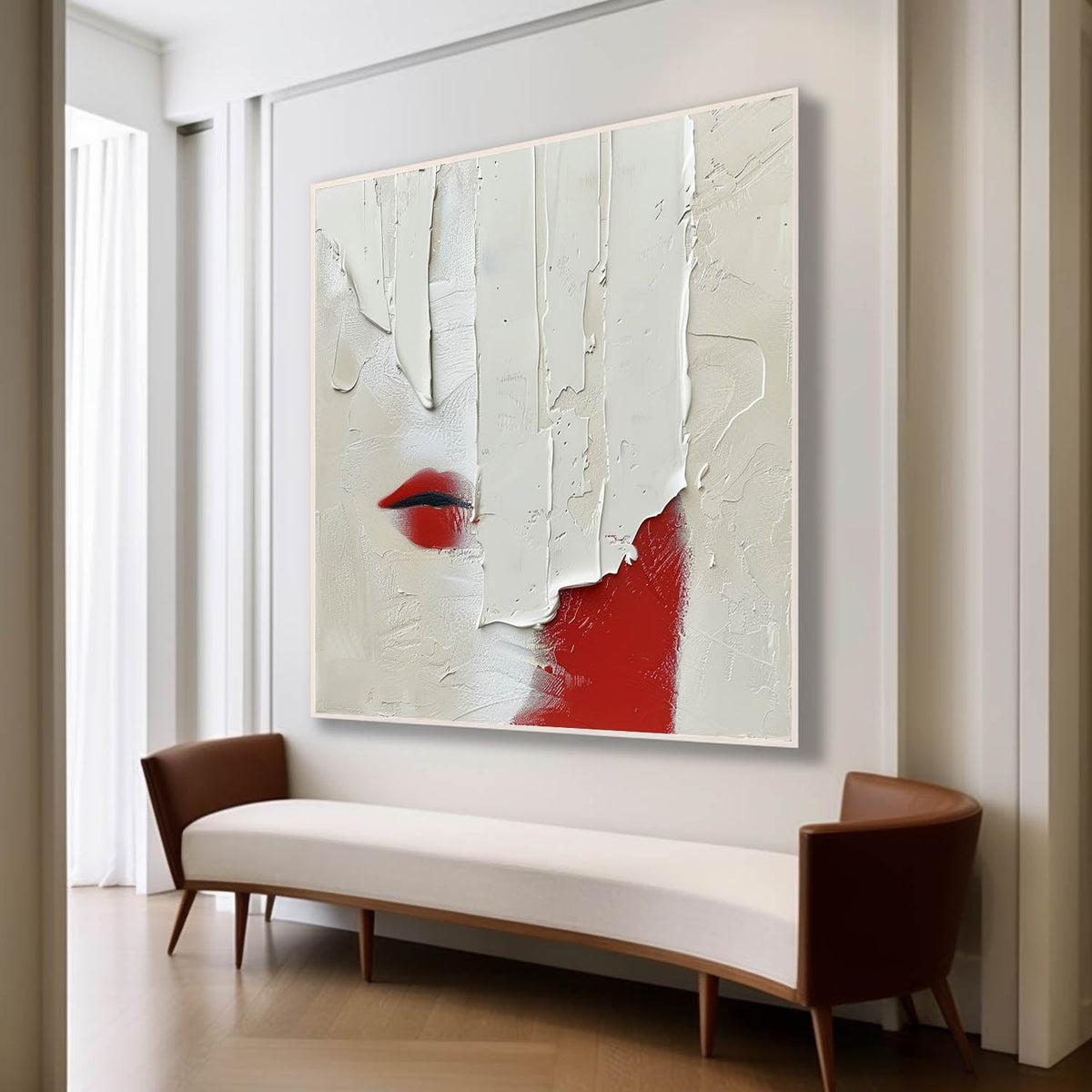 Wall Art Contemporary Minimalist Impasto