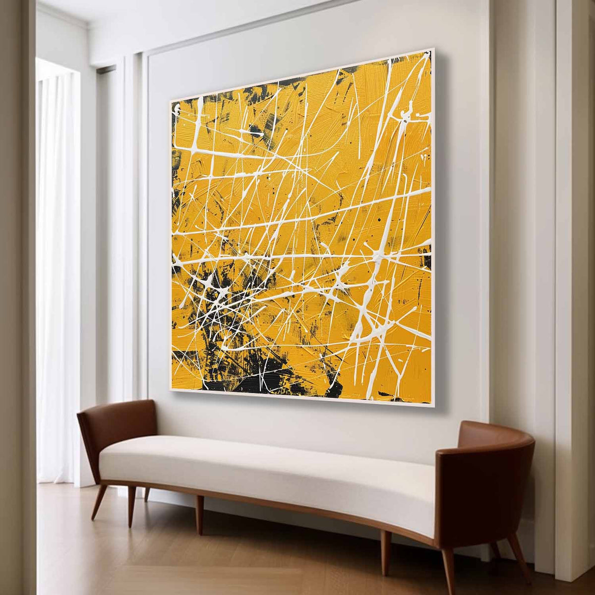 Wall Art Bold Contemporary Abstract Splatter