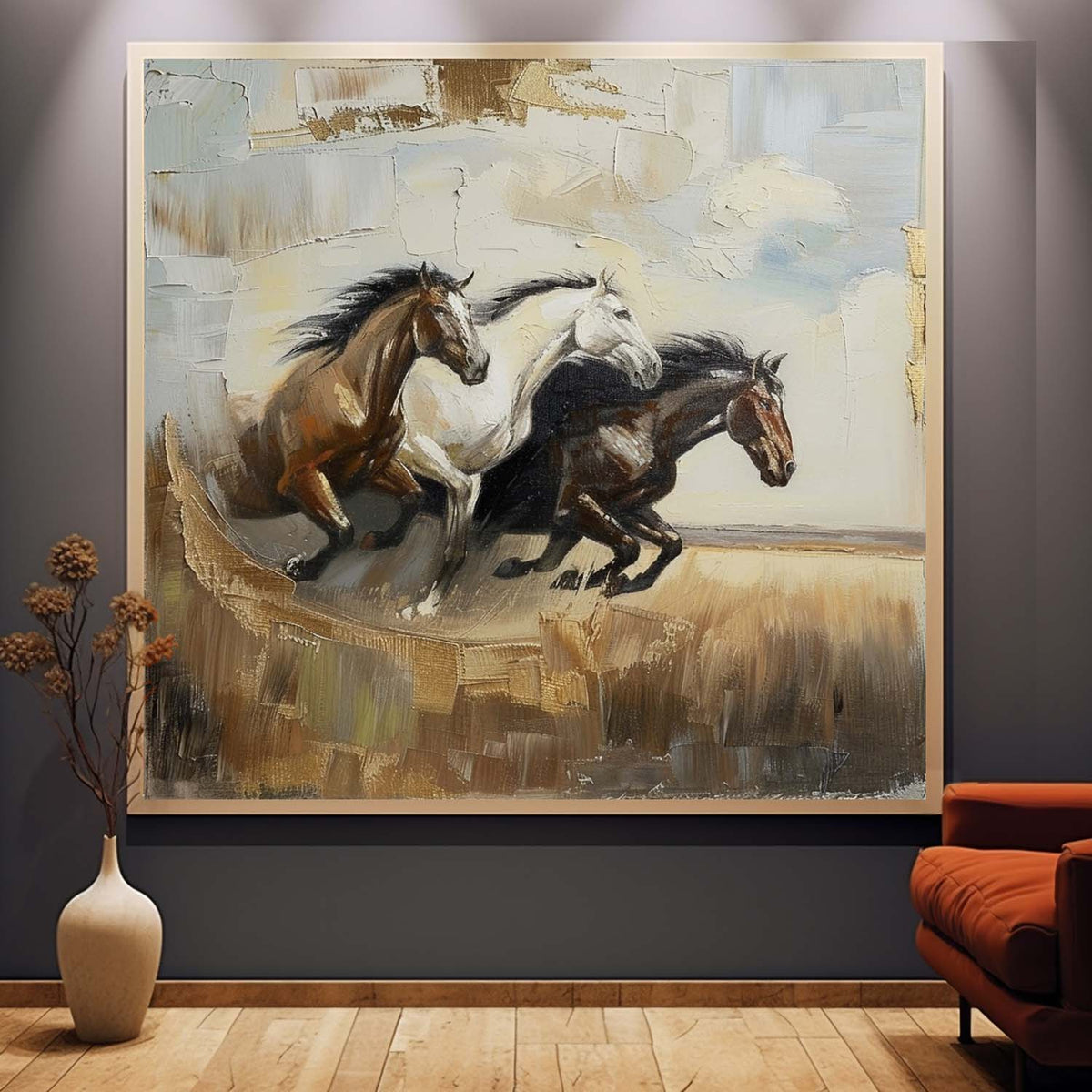 Wall Art Horse Painting