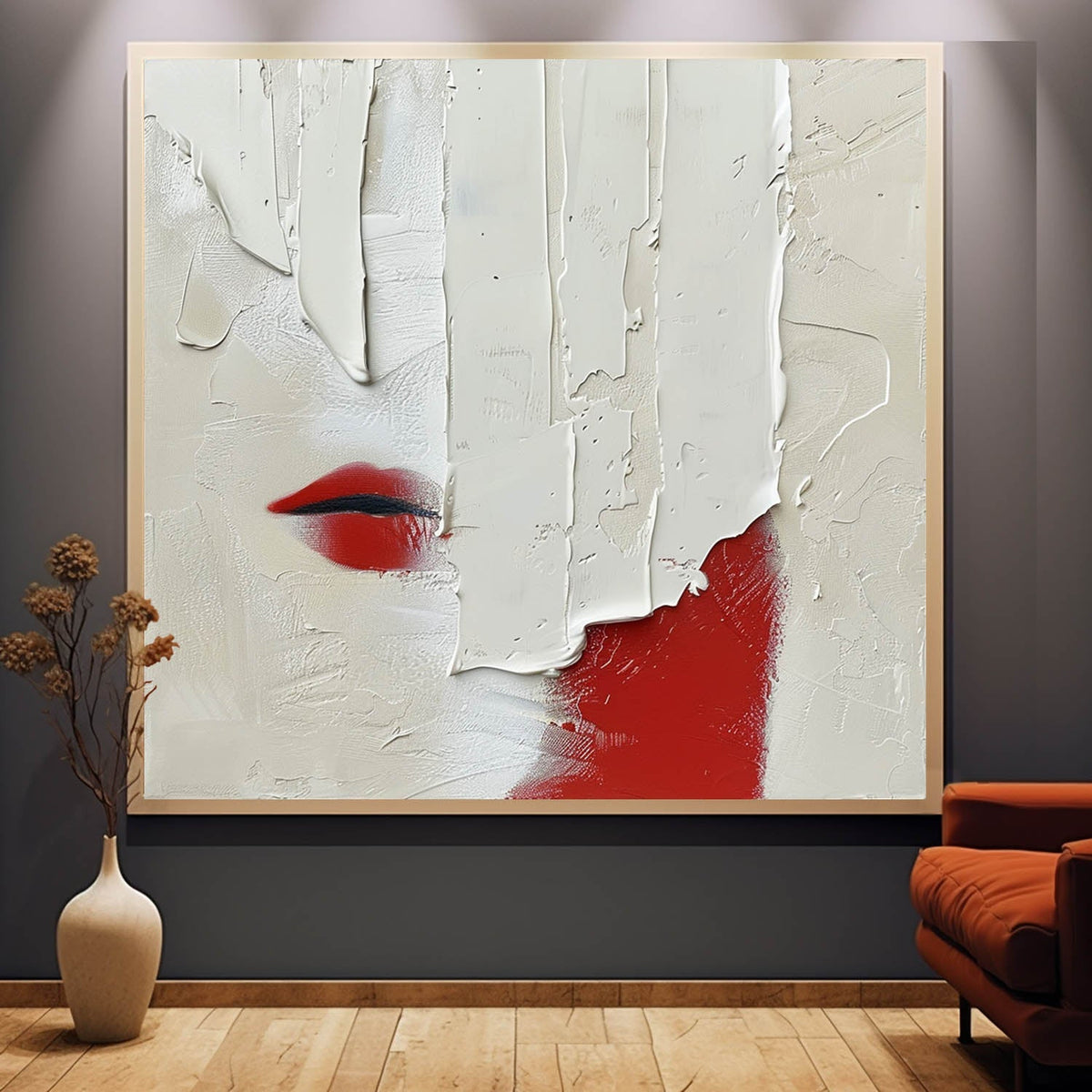 Wall Art Contemporary Minimalist Impasto