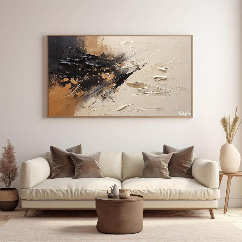 Dynamic Gestural Expressionist Painting