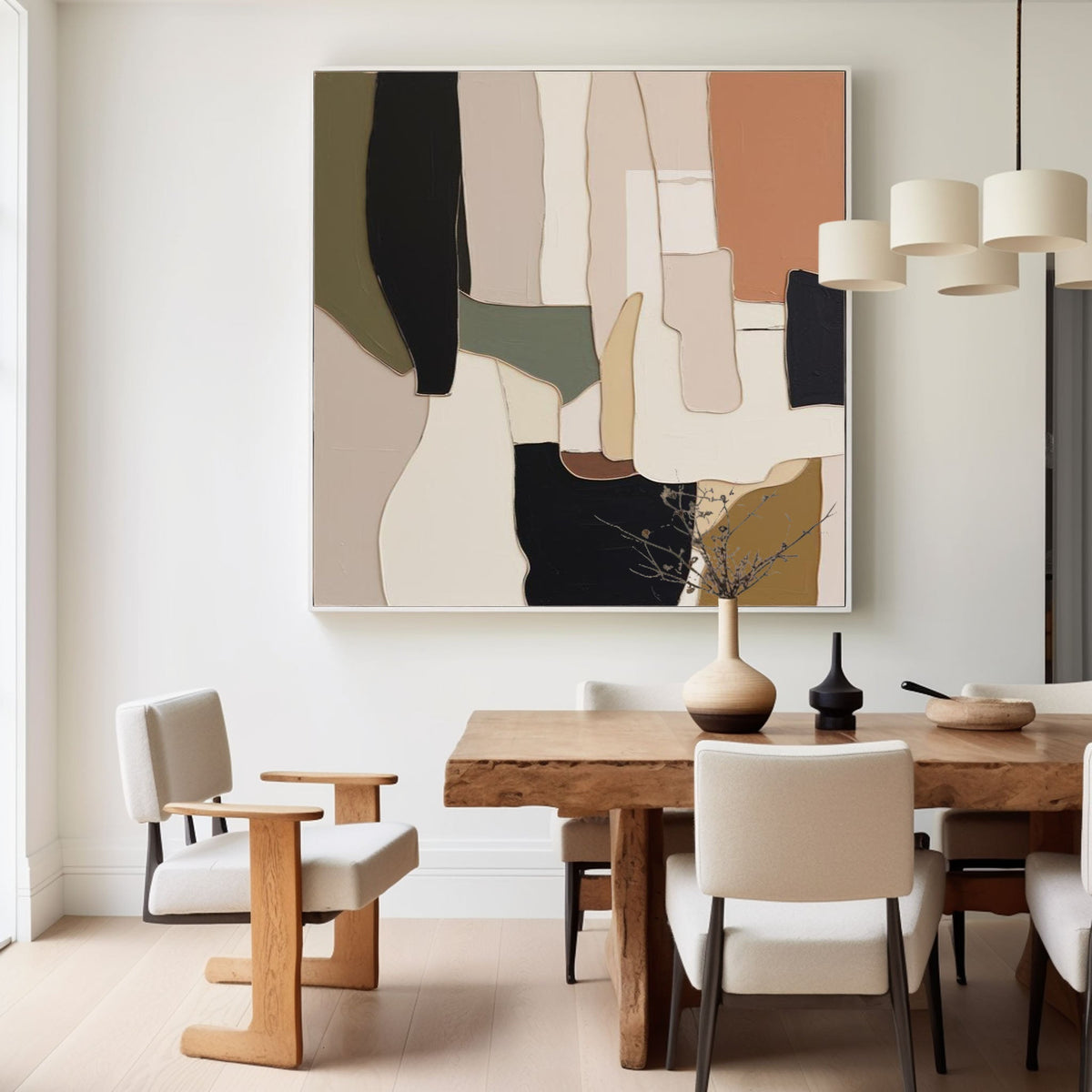 Wall Art Abstract Wabi-Sabi Neutral
