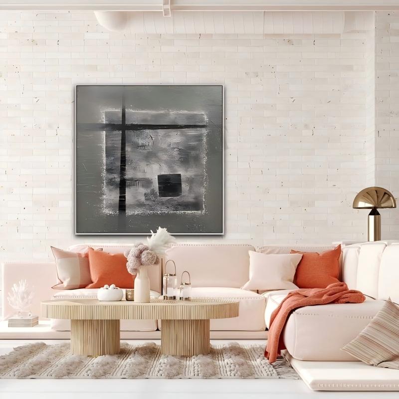 Wall Art Square Minimalist Geometric