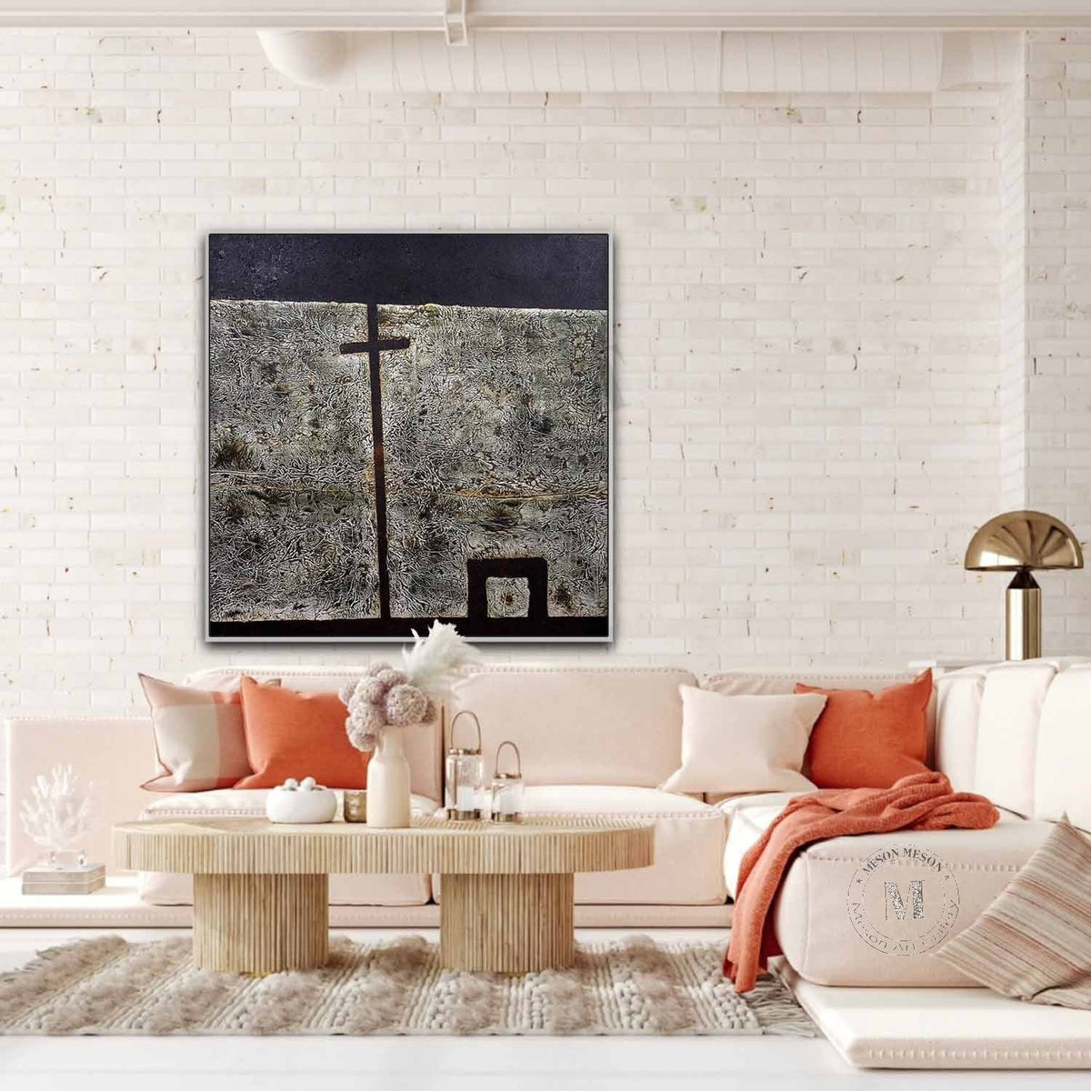 Wall Art Square Minimalist Geometric