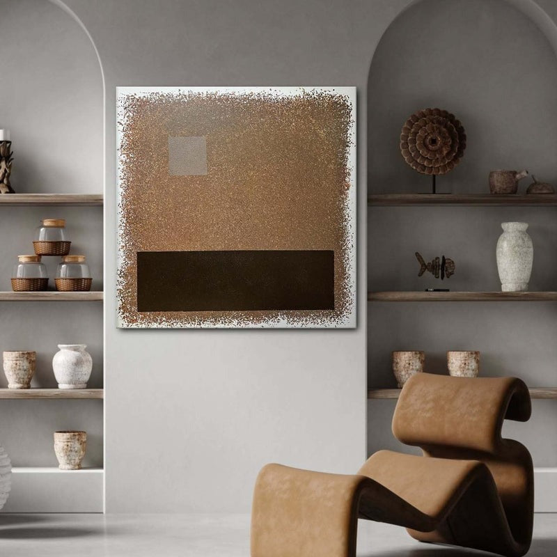 Wall Art Wabi-Sabi Geometric Warm Rustic