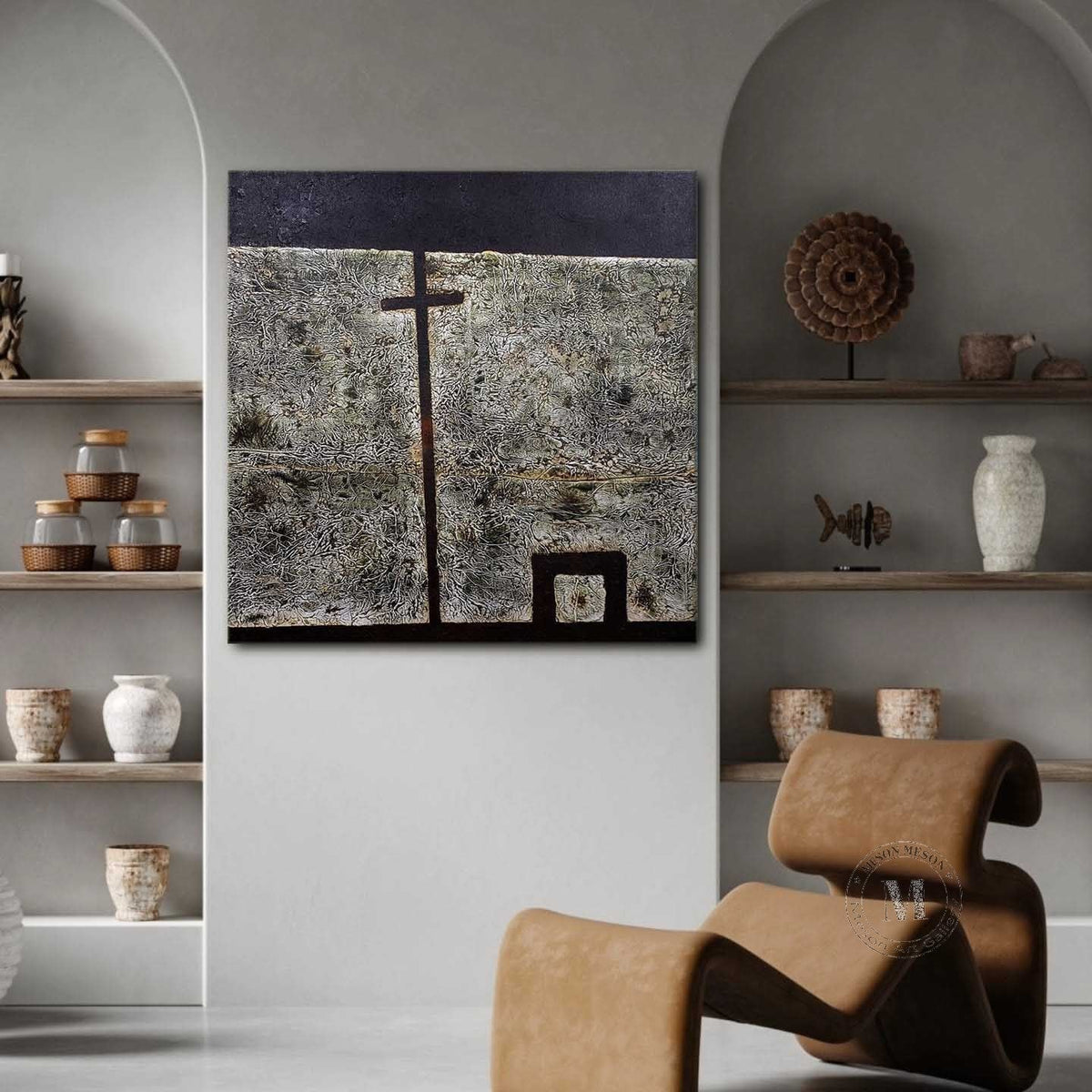 Wall Art Square Minimalist Geometric