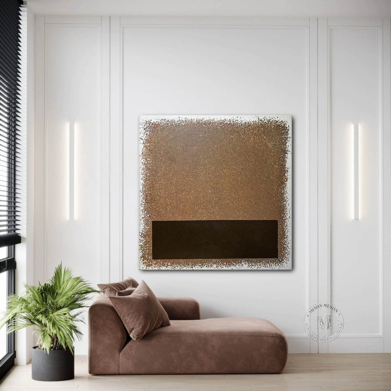 Wall Art Wabi-Sabi Geometric Warm Rustic
