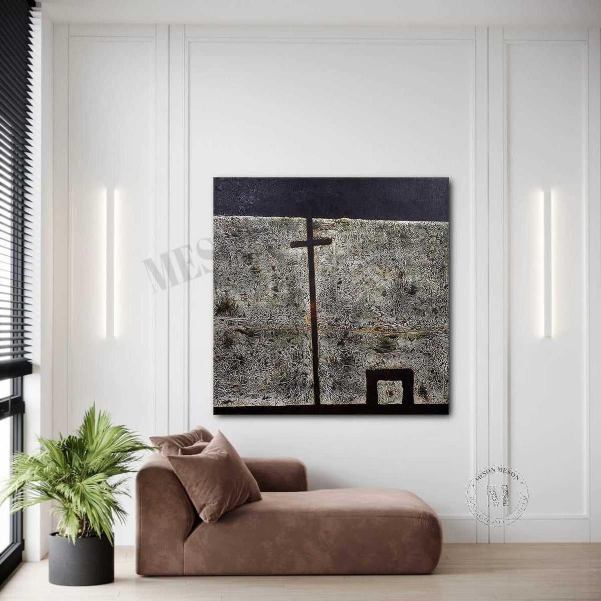 Wall Art Square Minimalist Geometric