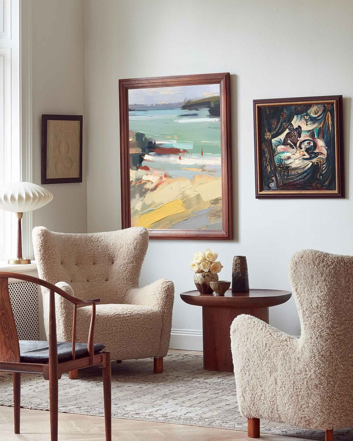 Wall Art Landscape Serene Lakeside Nature