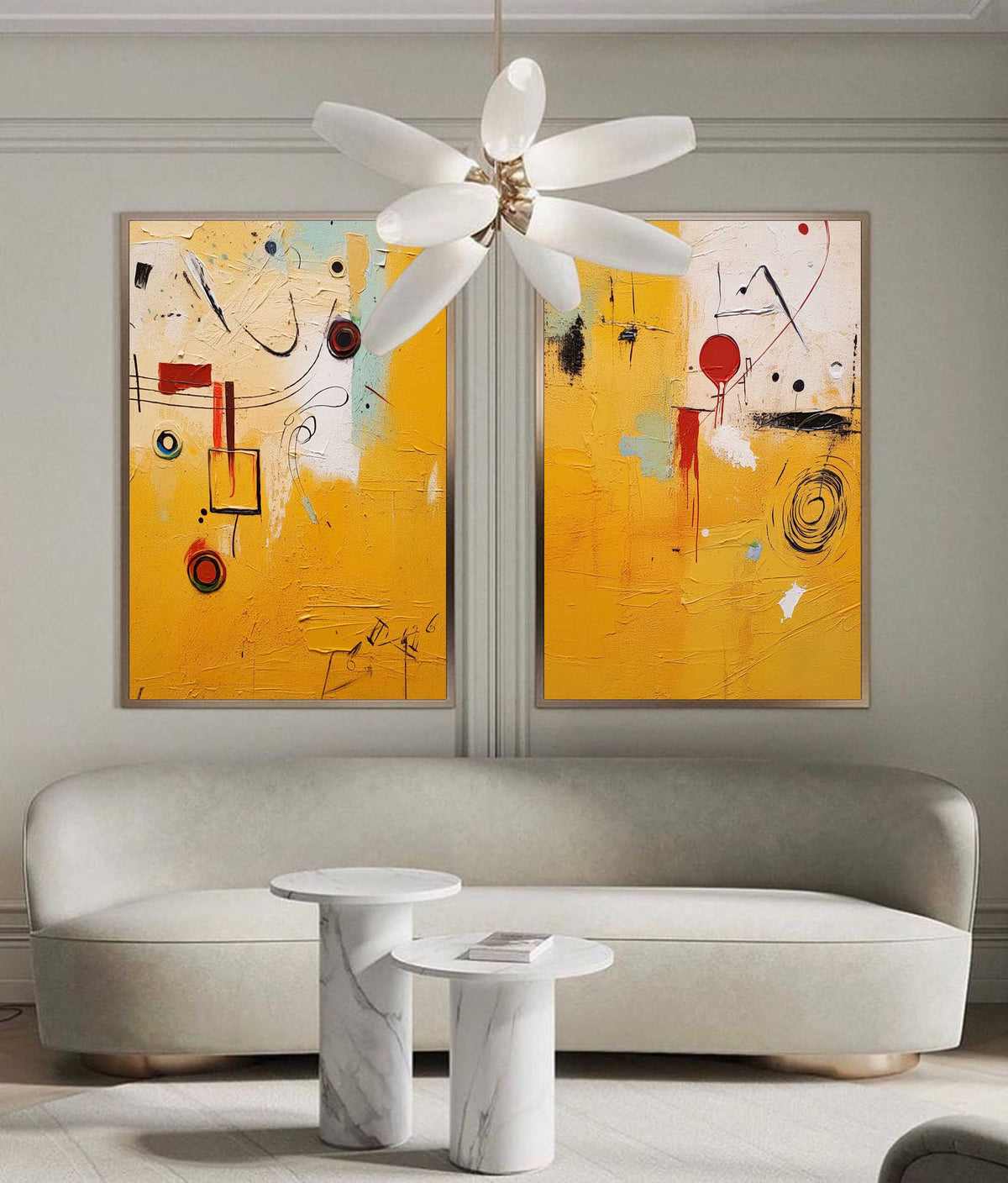 Abstract Canvas Art #AB146