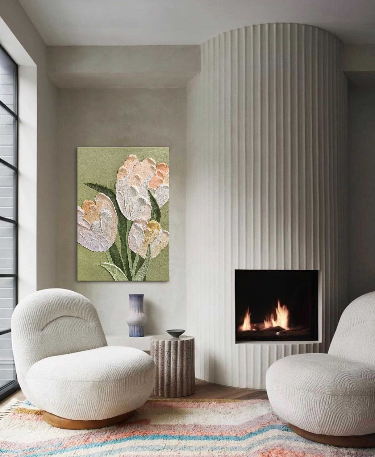 Wall Art Flower Still Life Elegant