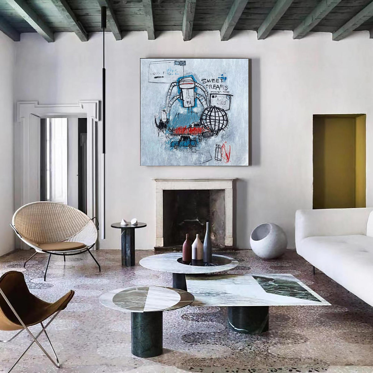 Wall Art Abstract Graffiti Street Pop