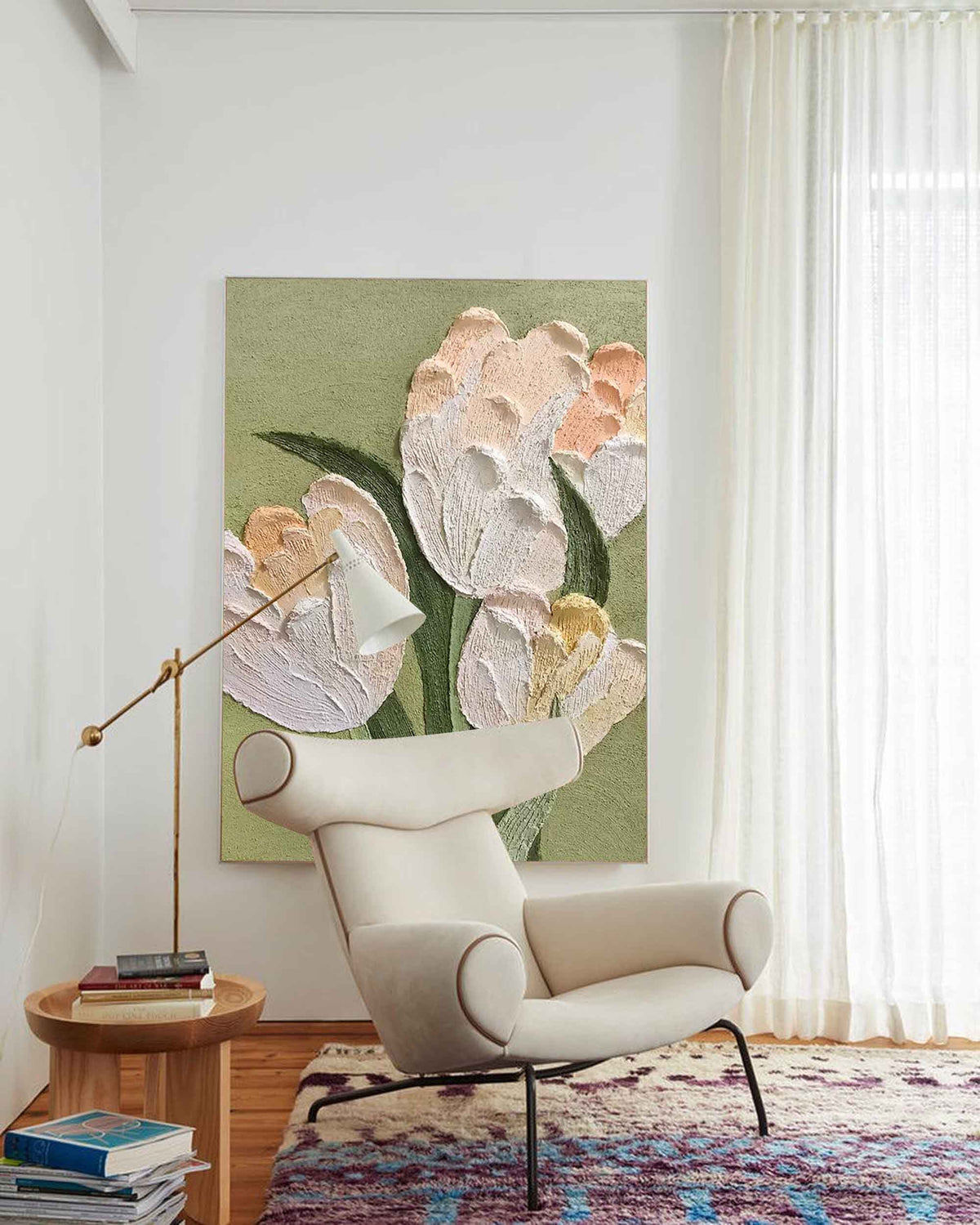 Wall Art Flower Still Life Elegant