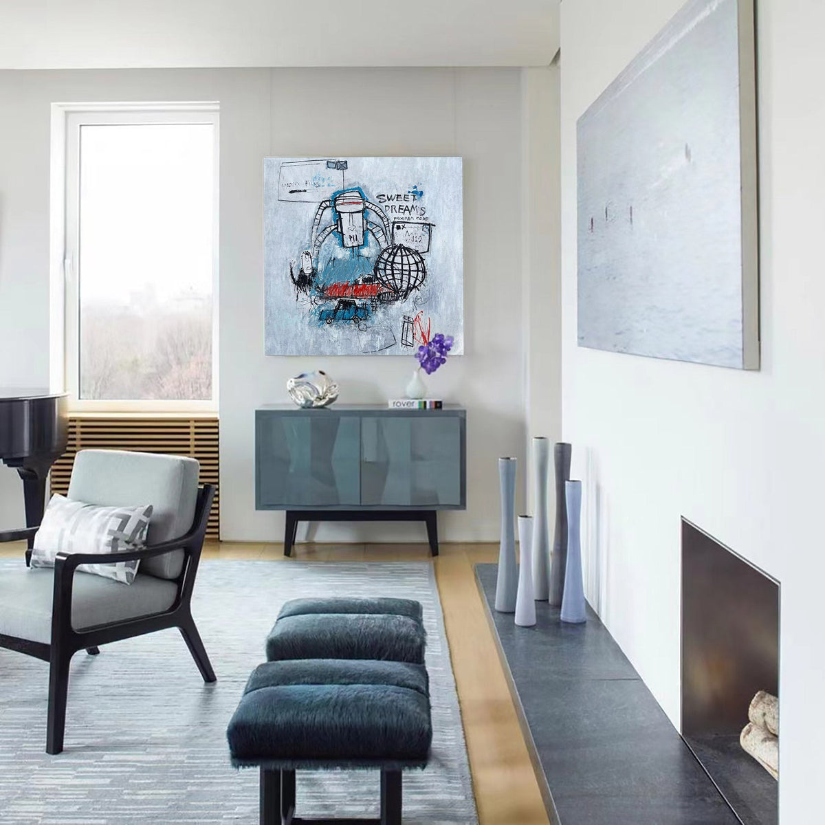 Wall Art Abstract Graffiti Street Pop