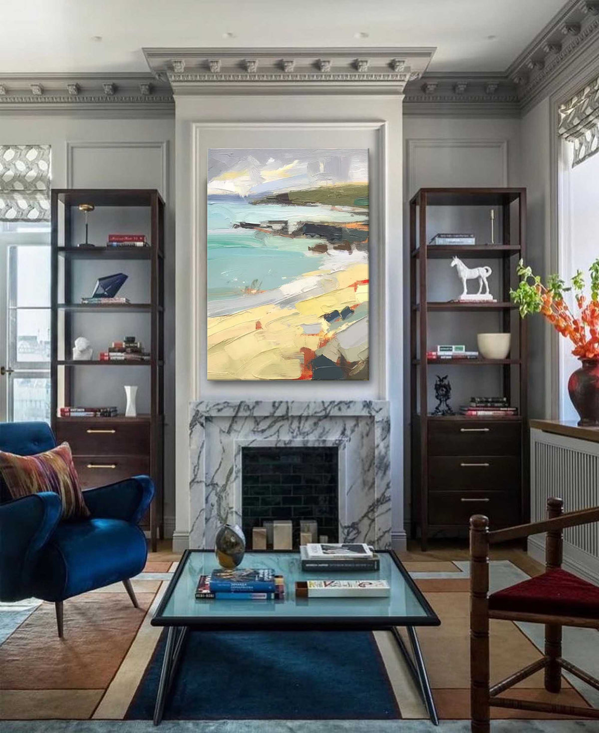 Wall Art Landscape Serene Impressionist