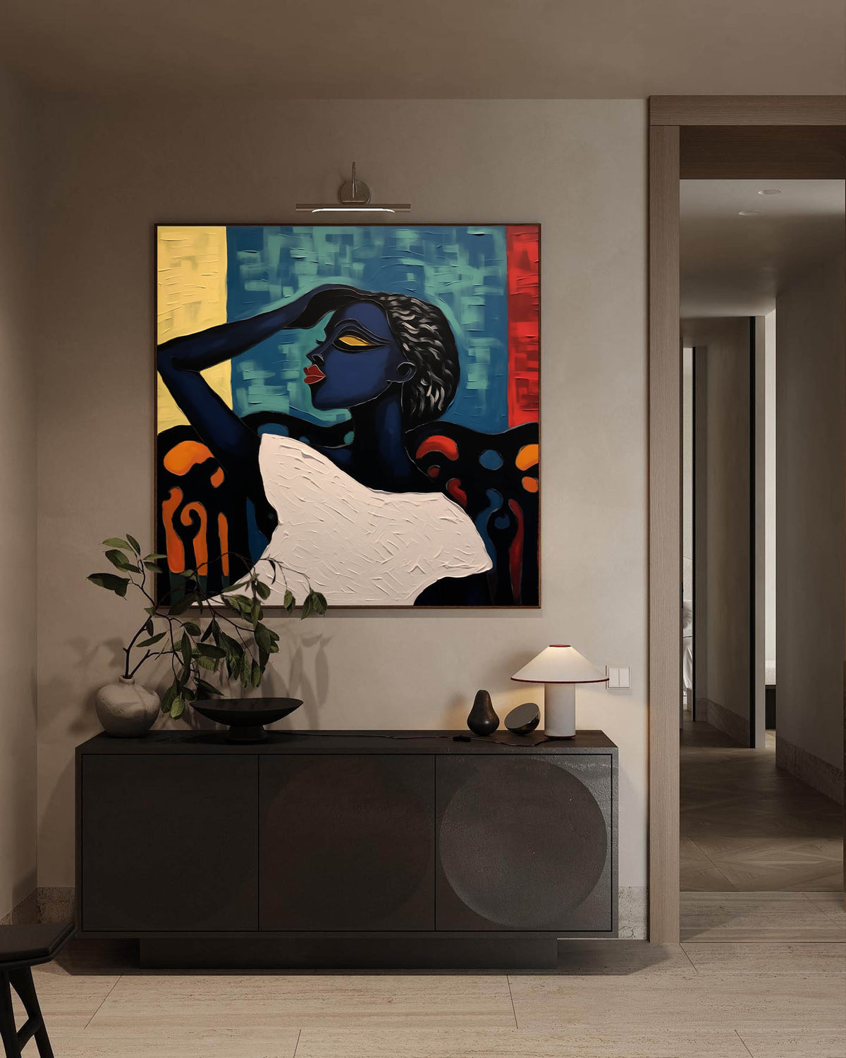 Wall Art Colorful Contemporary Serene