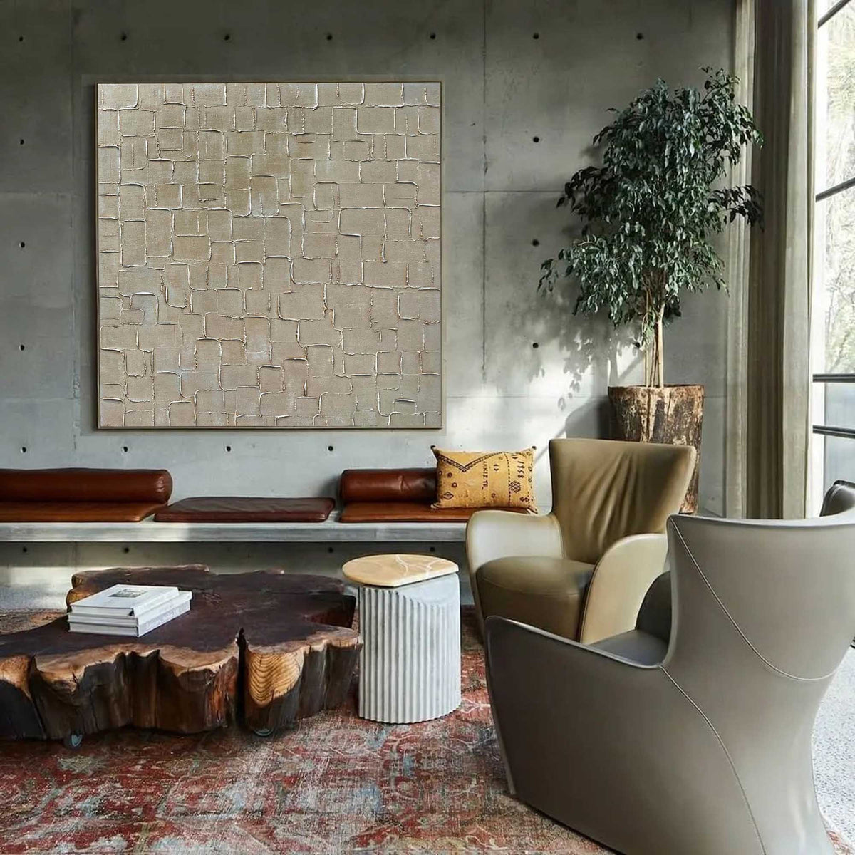 Wall Art Wabi-Sabi Abstract Minimalist Modern