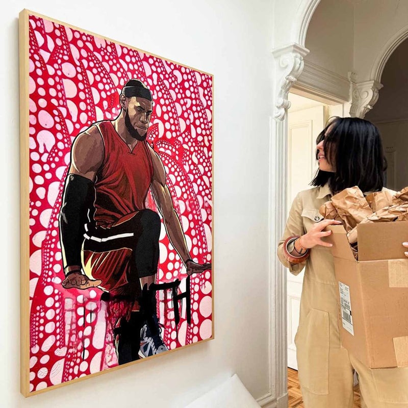 Wall Art Bold Textured Pop Culture