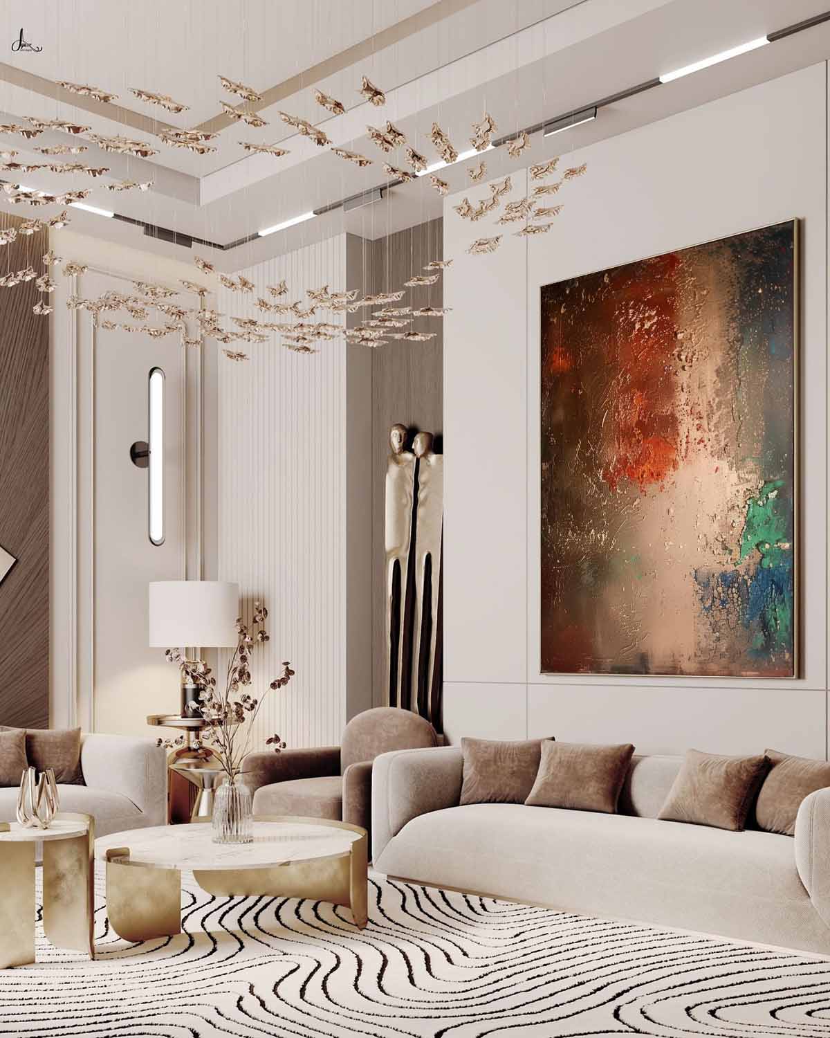 Wabi-Sabi Wall Art TX322 - Neutralighting