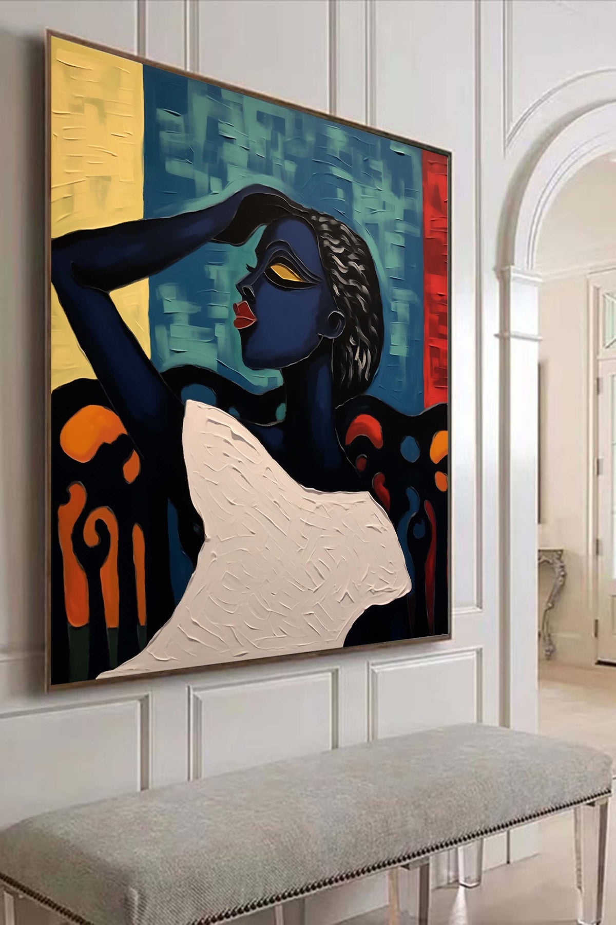 Wall Art Colorful Contemporary Serene