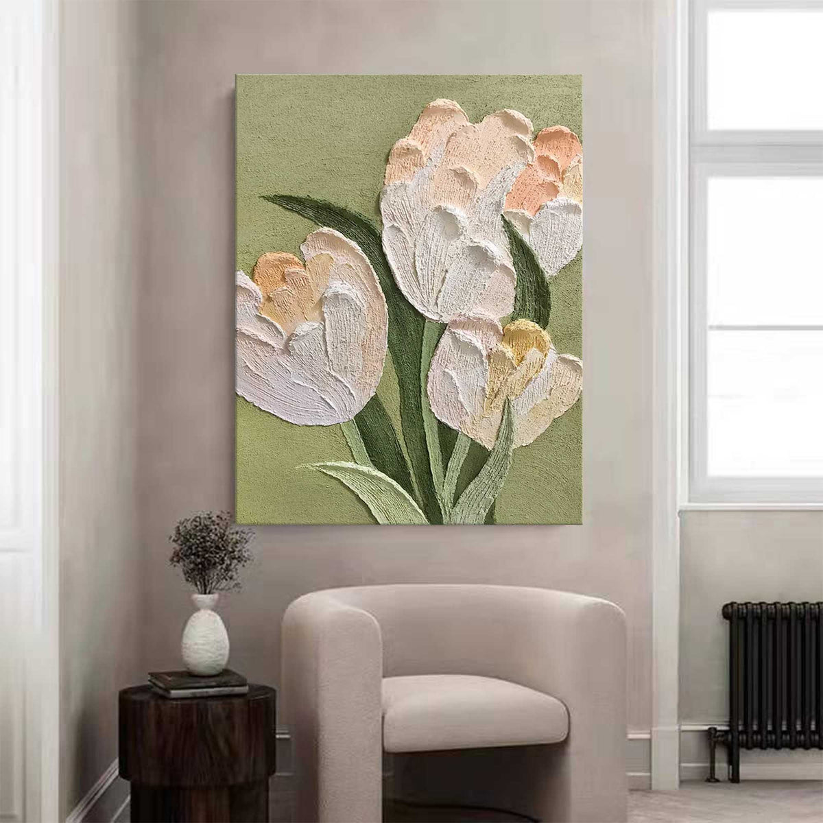 Wall Art Flower Still Life Elegant
