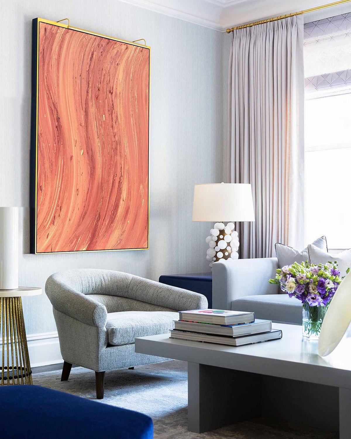 Wall Art Minimalist Contemporary Painterly Impasto