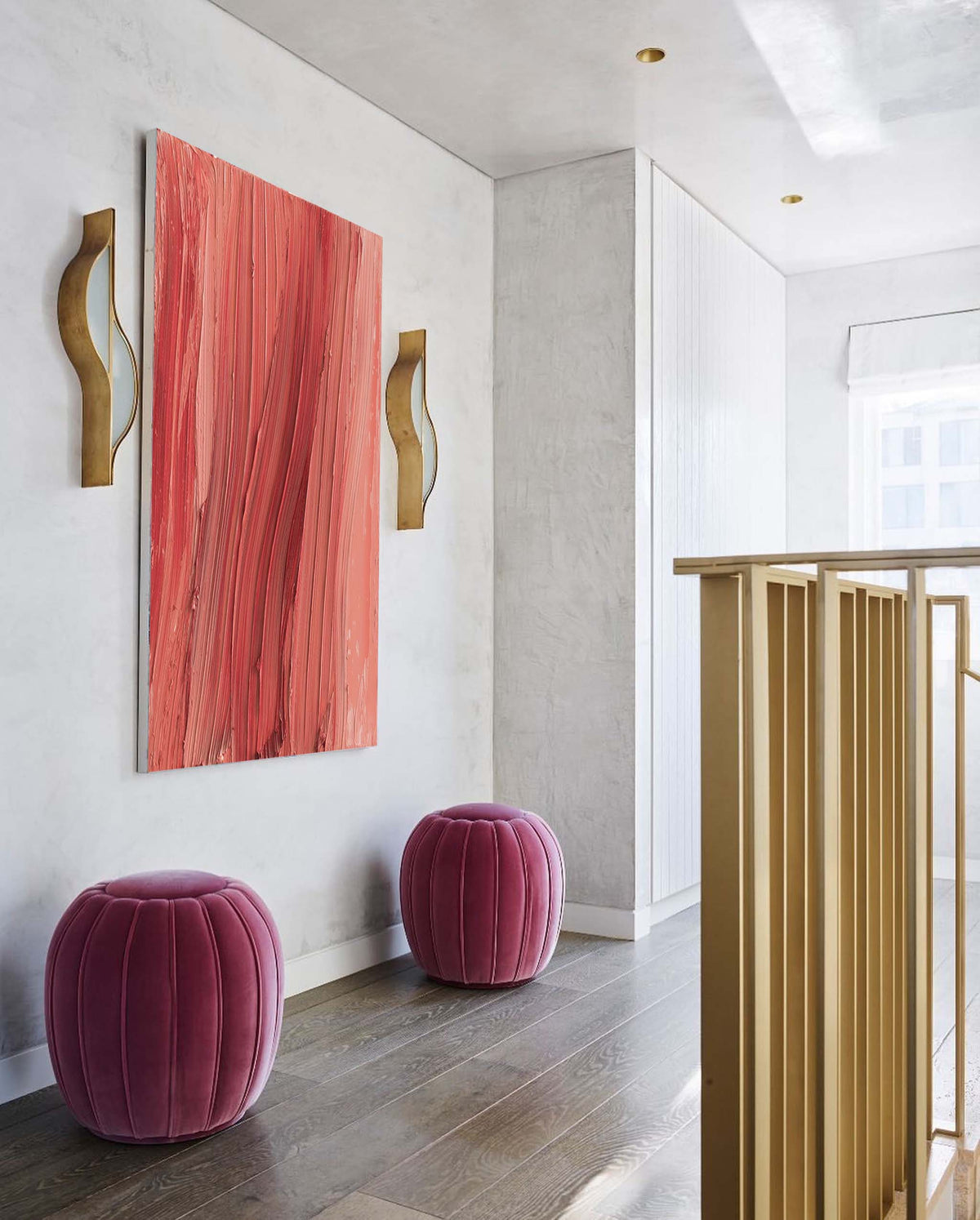 Wall Art Minimalist Gradient Abstract Modern