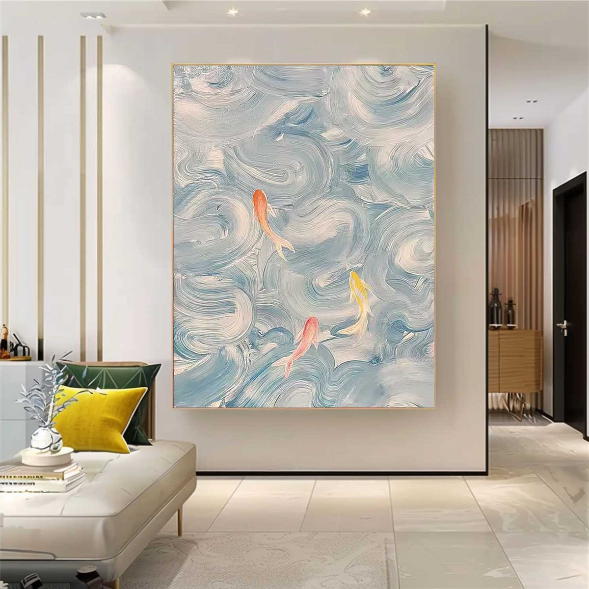 Wall Art Abstract Impressionist Zen Atmosphere