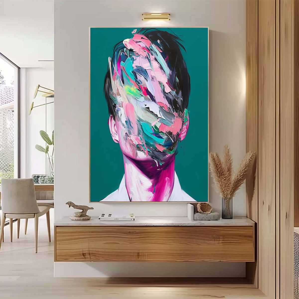 Wall Art People Expressive Abstract Design