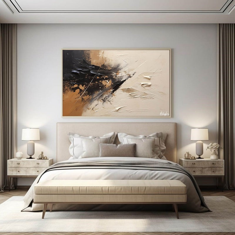 Dynamic Gestural Expressionist Painting