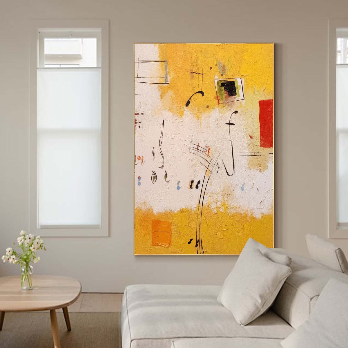 Abstract Canvas Art #AB163