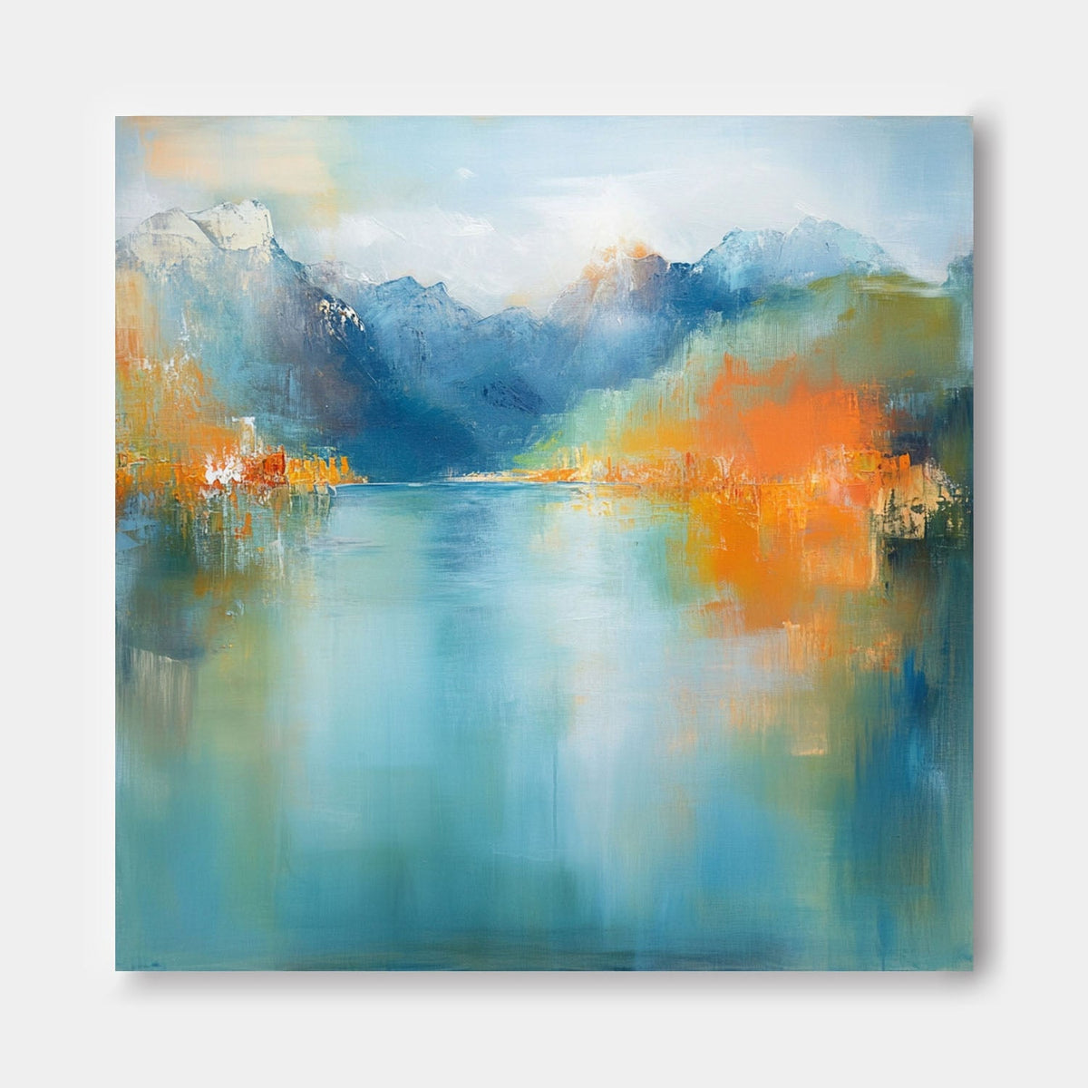 Wall Art Abstract Landscape Blending Fresh