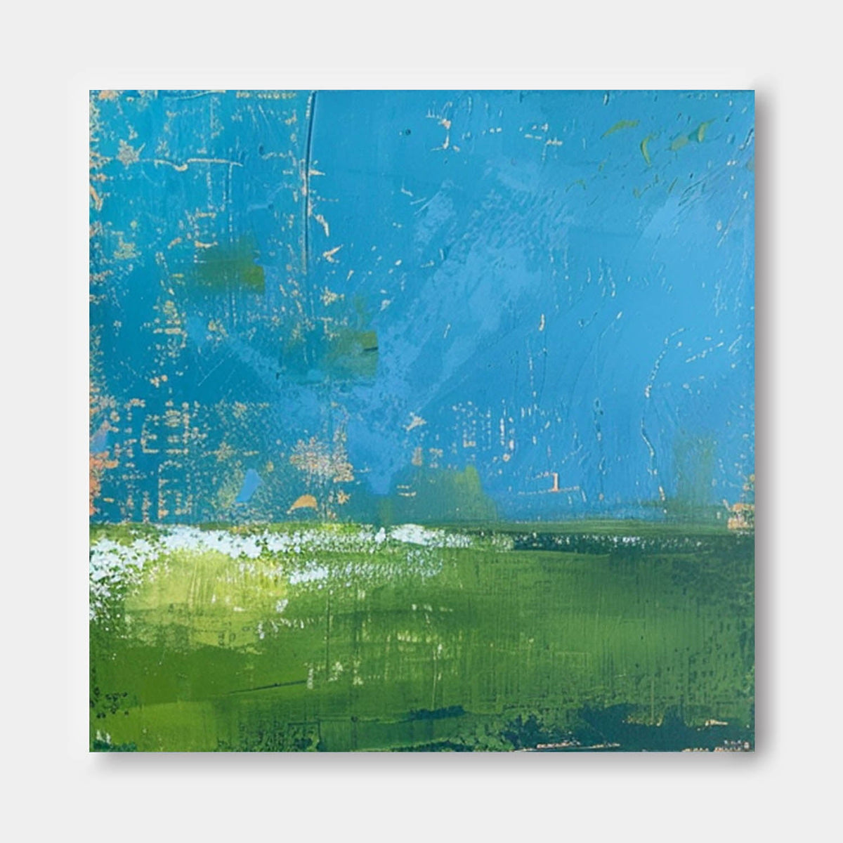 Wall Art Abstract Fresh Healing Nature Vibrant Modern