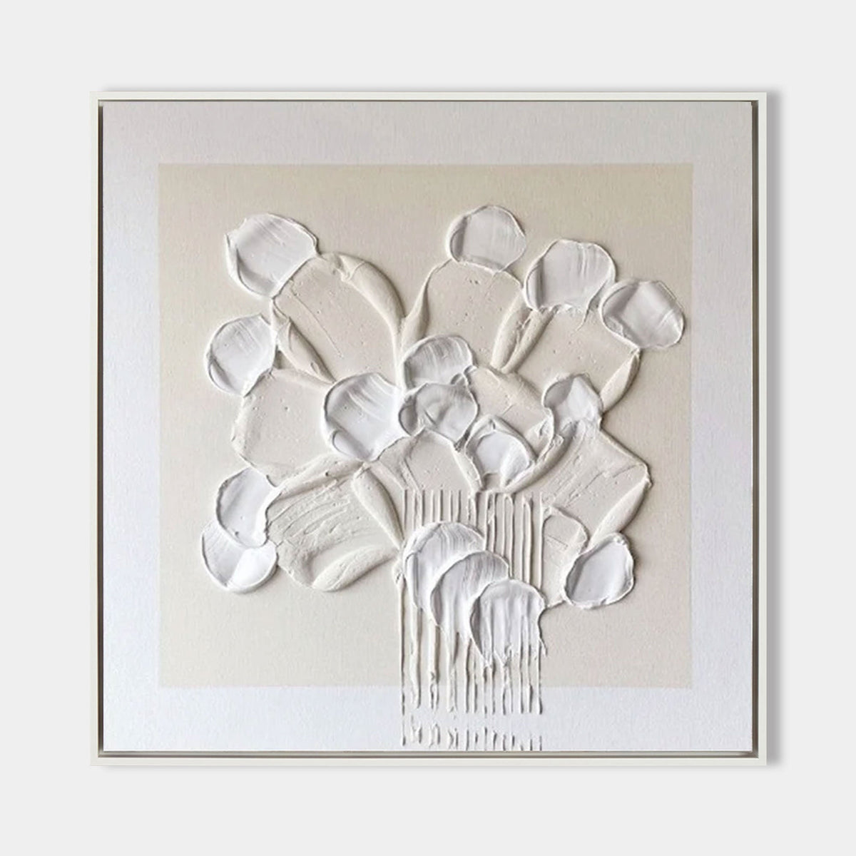 Wall Art Minimalist Impasto Abstract Elegant