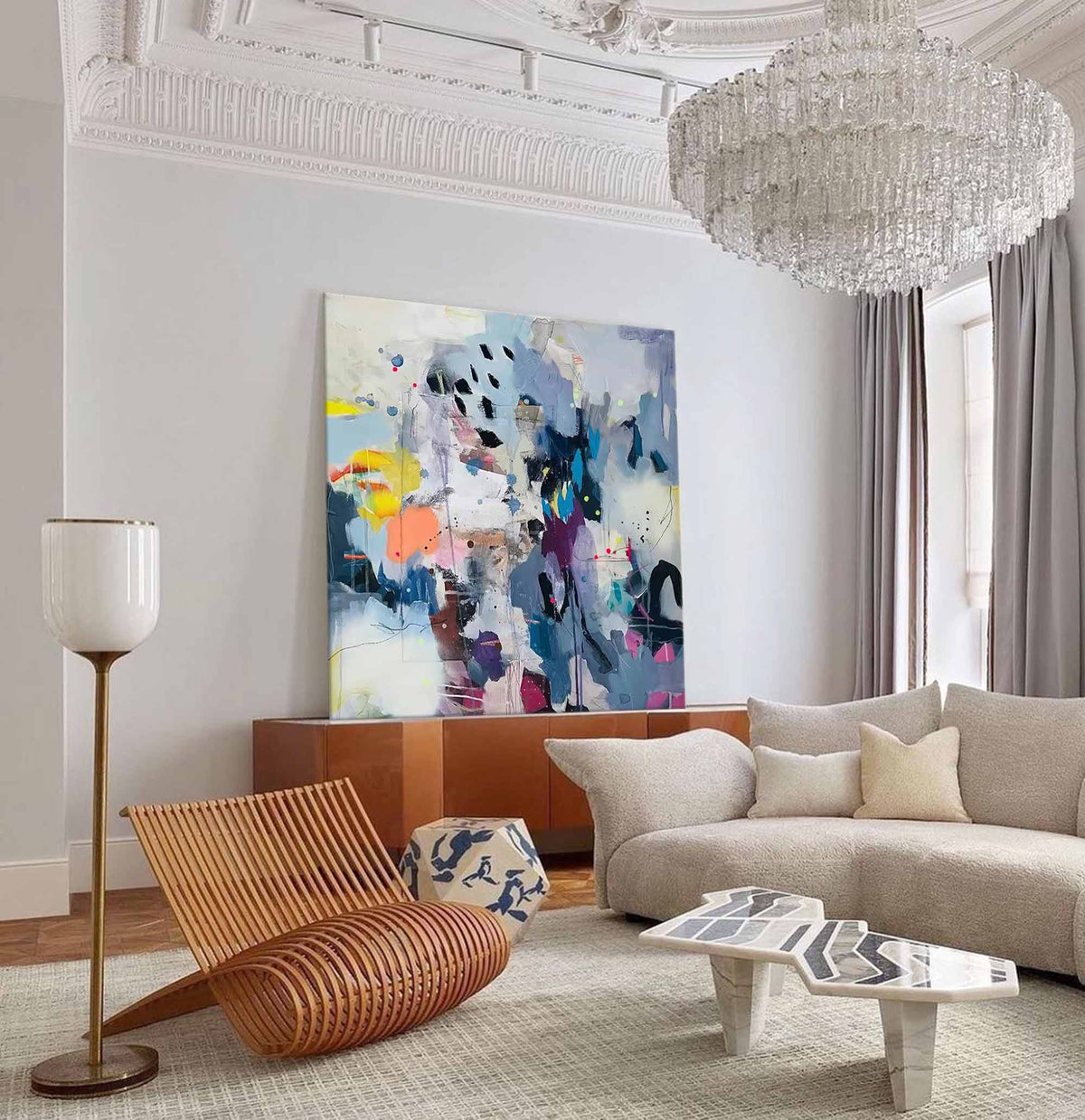 Contemporary Abstract Expressionist Painting
