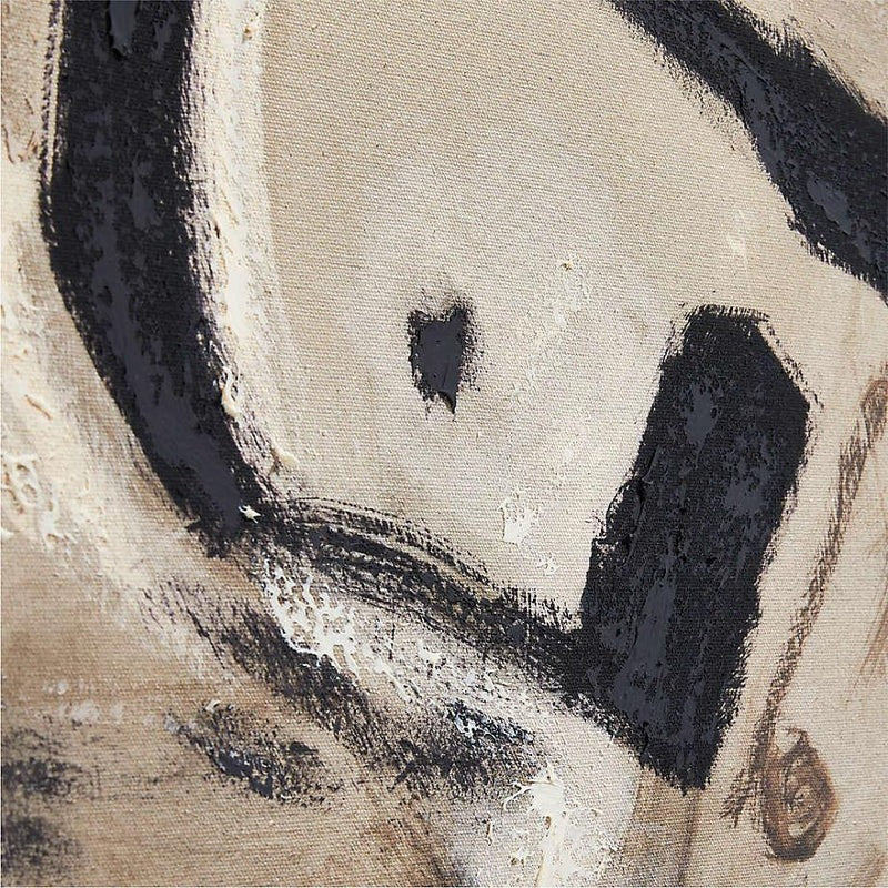 Gestural Earthy Abstract Painting