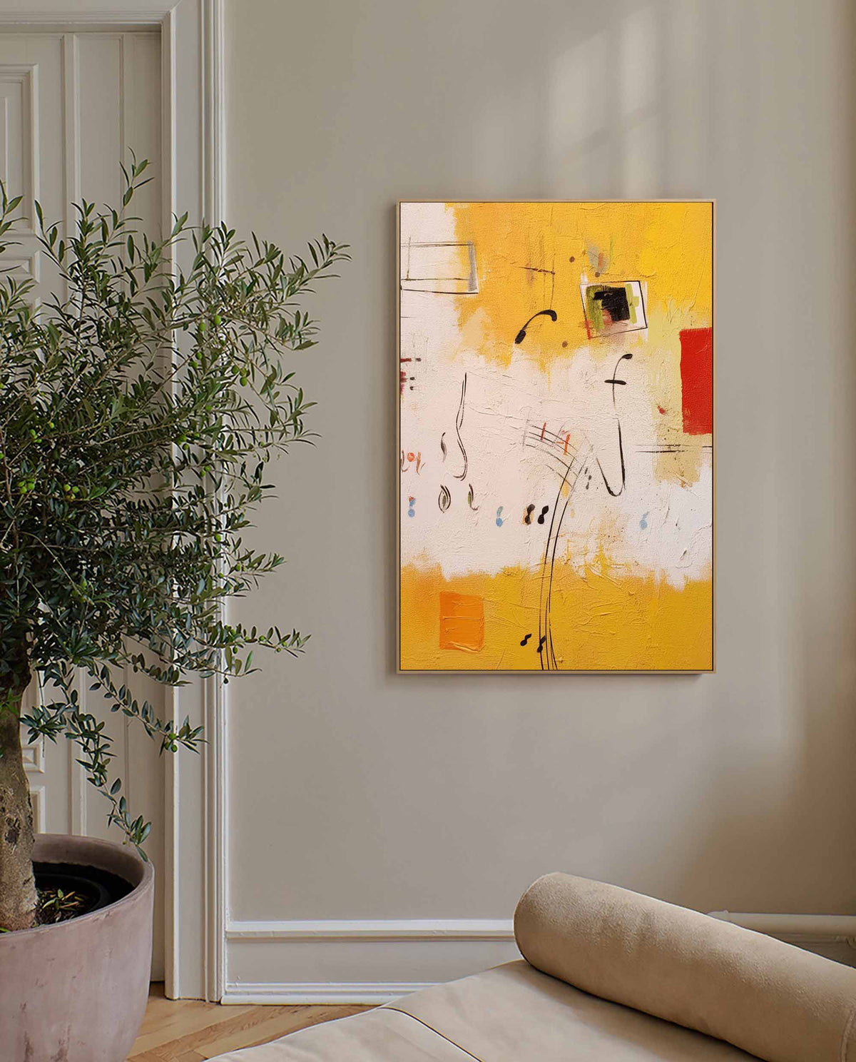 Abstract Canvas Art #AB163